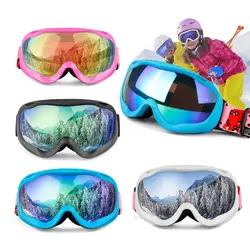 1 шт. лыжные очки двойные противотуманные лыжные маски очки для катания на лыжах мужские и женские снежные сноуборд очки с защитой от