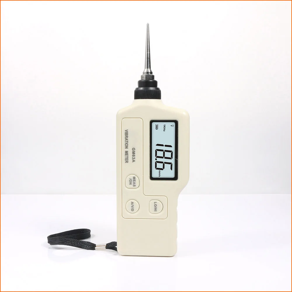 BENETECH Vibration Analyzer Digital Vibration Meter Device Probe Analizador De Vibraciones Digital Handheld Vibrator Tester 4
