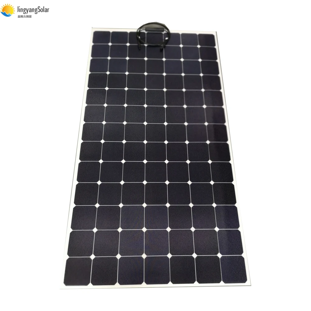 Солнечных батарей ЭТФЭ гибкие Панель 210 Вт 200 Вт 300 Вт SEMI Солнечная энергия солнечная панель 1445 мм* 800 мм 36V 24V зарядное устройство на солнечных батареях