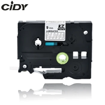 

CIDY 20pcs tze-125 P-touch white on clear laminated label tapes Compatible TZe125 TZe125 TZ 125 TZ125 for brother label printers