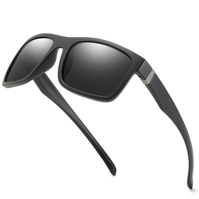 Gafas de sol Polaroid para hombre y mujer, lentes de sol Unisex cuadradas y Vintage, marca famosa, polarizadas, retro - Accesorios para ropa