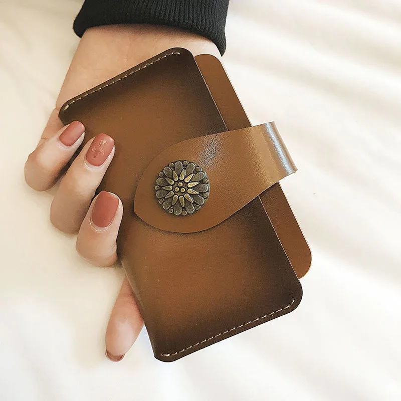

2019 New Style Short Three Fold Women's Wallet Metal Gradient Color WOMEN'S Fashion Handbag