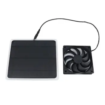 

Portable Solar Powered Fan with Solar Panel Energy Saving Ventilation Cooling M2EE