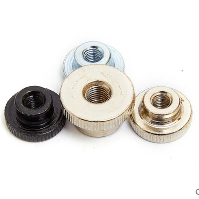 GB806 Thumb Nut M2 M2.5 M3 M4 M5 M6 M8 M10 steel with zinc nickel Step
