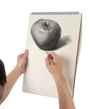 

Painting Sketch Book Durable Professional A3 A4 A5 30 Sheet Art Supplies Hand-Painted Drawing Book Hard Cover Sketchbook Home