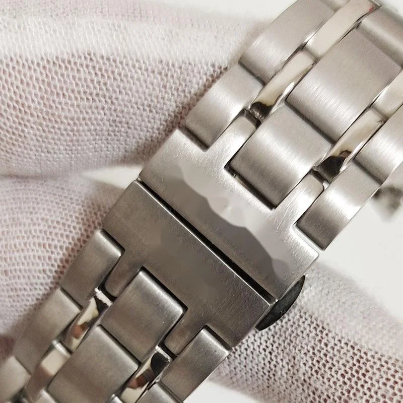 SCHIK Watchbands Man Woman Wrist band Strap For T035407A/410A 1853 22MM Stainless Steel Replacement Bracelet