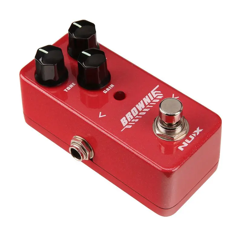 

NUX NDS-2 BROWNIE Distortion Guitar Effect Pedal Full Metal Shell True Bypass