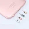 Aluminium Alloy Phone 3.5mm Earphone Jack Dust Plug 2in1 Sim Card Tray Eject Pin Tool Dustproof Cap Gadget For iPhone 6 6s 5s 5 ► Photo 2/4