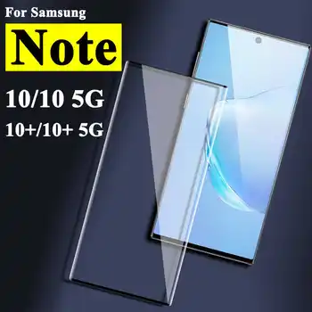 

3d for samsung note 10 plus glass phone screen protector on sansung note10 10plus note10plus protective tempered glas film not