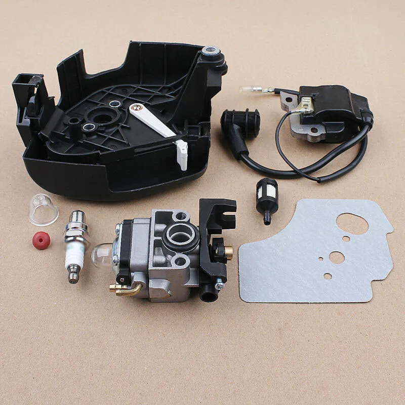 

Carburetor Air Filter Cover Kit For Honda GX25 GX25N GX25NT HHT25S Engine Motor Trimmer Ignition Coil Spark Plug Ckeck Value