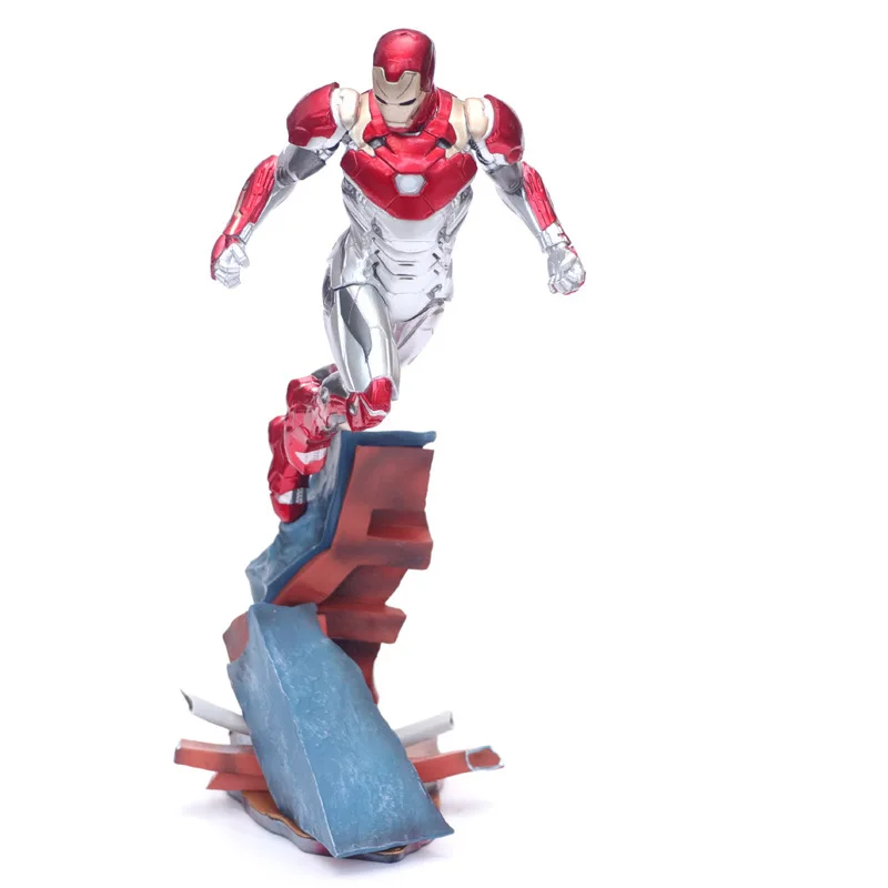

Wansheng Anime Avengers 4 Brazil Factory 1/10 Spider-Man Hero Returns Iron Man Mk47 Boxed Garage Kit Decoration