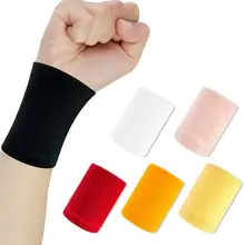 1 пара спортивный компрессионный Защитный Браслет тренировка запястья Brace мягкий наручный манжет дышащая поддержка запястья