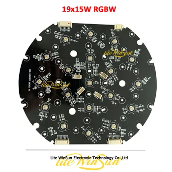 

19x15W RGBW 4in1 LED Plate LED Zoom Wash Moving Head Light 19LED 15Watt RGBW LEDs Wash moving Head