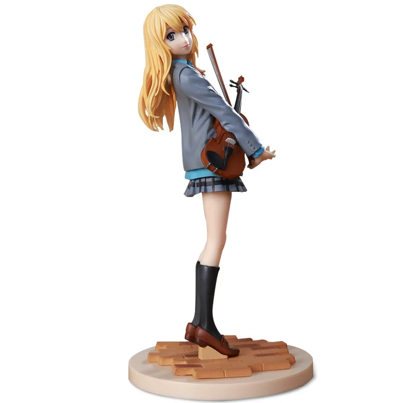 

Your Lie in April Anime Figure Miyazono Kaori Figure Toy Action Figure Violin School Uniform Japanese Girl Figure Anime Figurine