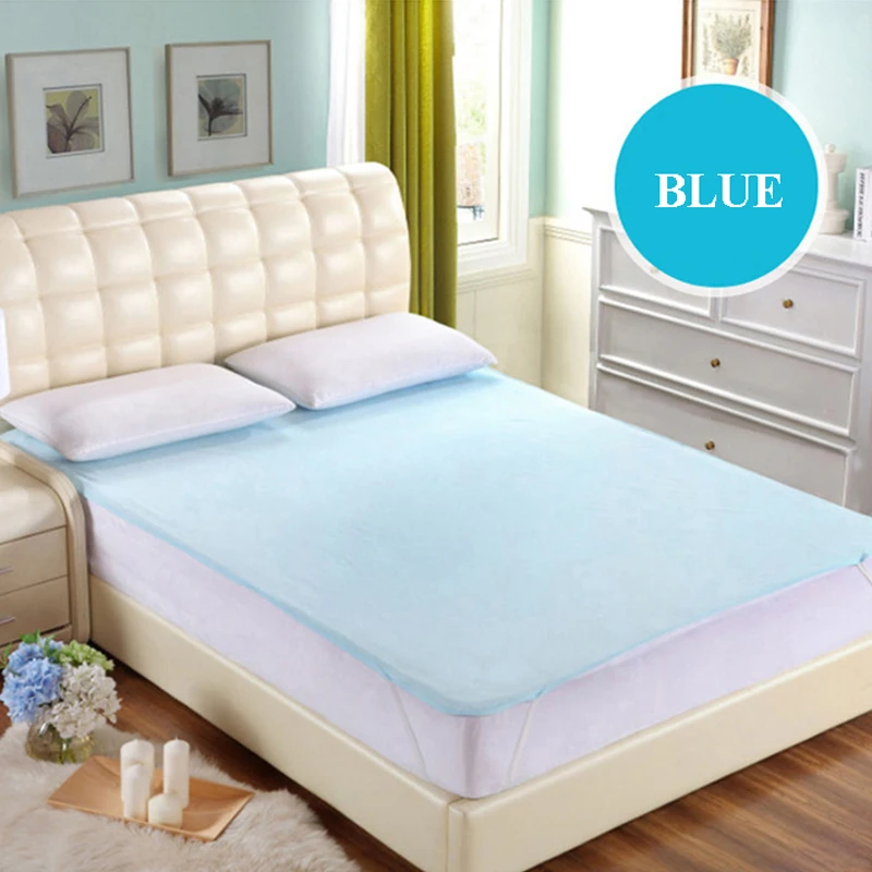 

Waterproof Bed Sheets King Size Bed Cover Queen Size Sheet Protector Full Size Breathable Matress Pad Topper for Home Hotel
