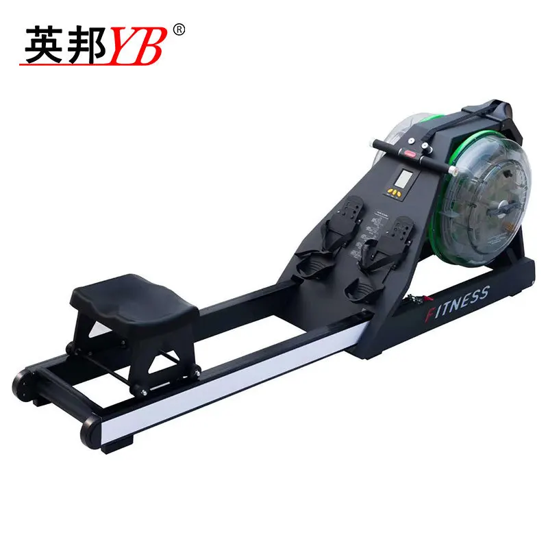New Luxury Double Barrel Water Resistance Rowing Machine Commercial Gym Indoor Training Sports Water Rowing Machine