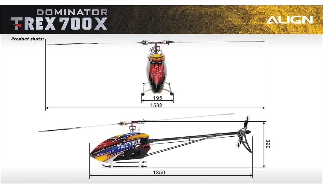 HELICO TREX700 accrobaties aériennes HELICOPTER MOTOR THERMIQUE