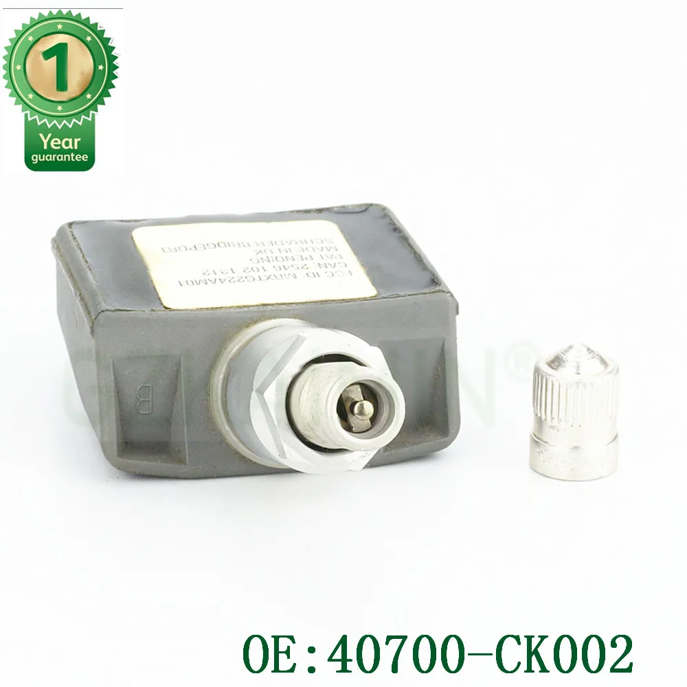 Oem 40700CK002 40700-CK002 315 МГц датчик давления в шинах монитор TPMS для Nissan Pathfinder Titan Frontier Infiniti QX56