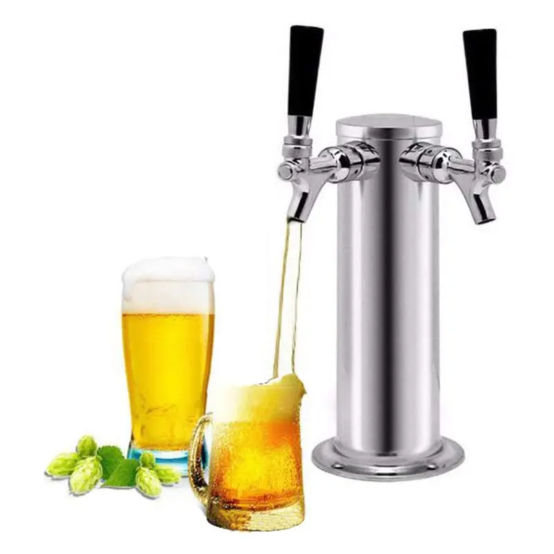 

Draft Beer keg Faucet with Flow Controller Chrome Plating Shank Tap