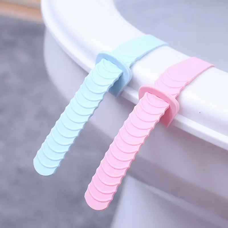 Portable Small Toilet Seat Cover Lifter Sanitary Closestool Seat Cover Lift Handle for Travel Home Bathroom Accessories U3