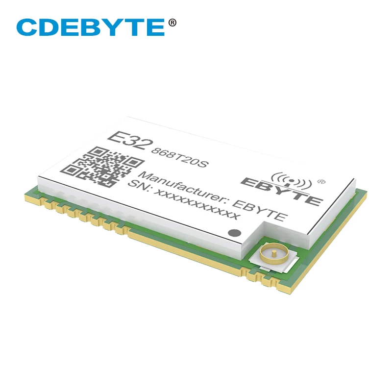 SX1276 LoRa 868MHz 100mW SMD беспроводной приемопередатчик CDEBYTE E32-868T20S 868 mhz ttl дальний IPEX передатчик и приемник