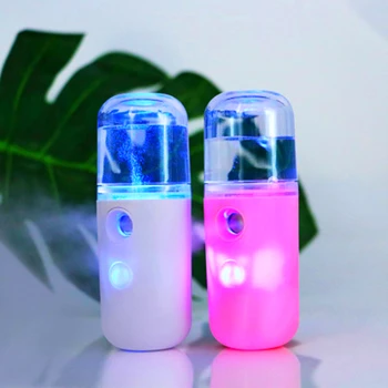 

Portable Small Air Humidifier USB Rechargable 30ML Handheld Water Meter Ultrasonic Charging Diffuser Mini Milk Essential oil