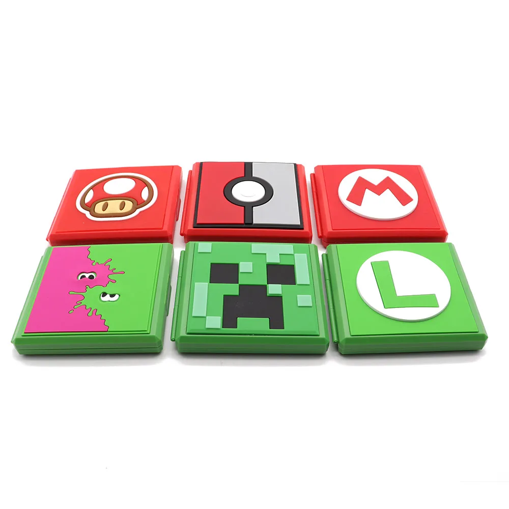 TingDong, 12в1, ударопрочный чехол для игровых карт, коробка для Nitendo Switch, аксессуары для хранения игр