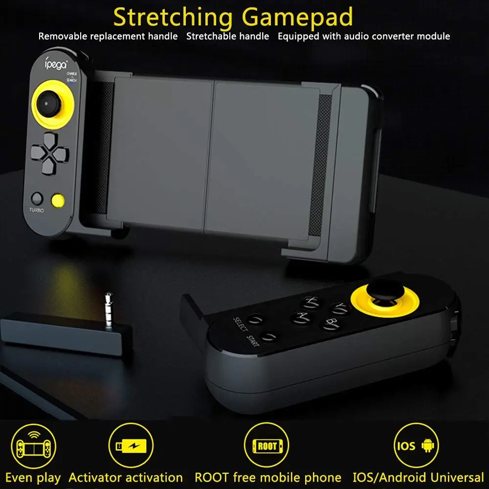  iPEGA PG-9167 Wireless Bluetooth Game Controller Joystick Mobile Gamepad for PUBG Mobile/Arena of V