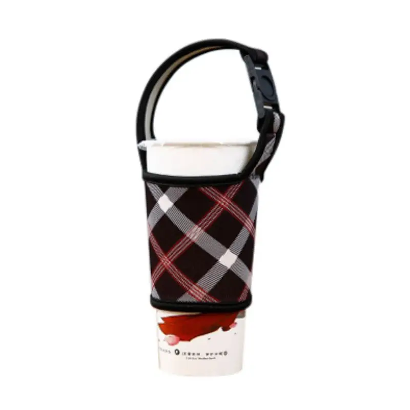 A11 Handheld Coffee Sleeve Heat Insulation Reusable Drink Cup Holder Mug Carry Tote Bag For Milk Tea Juice - Цвет: A11