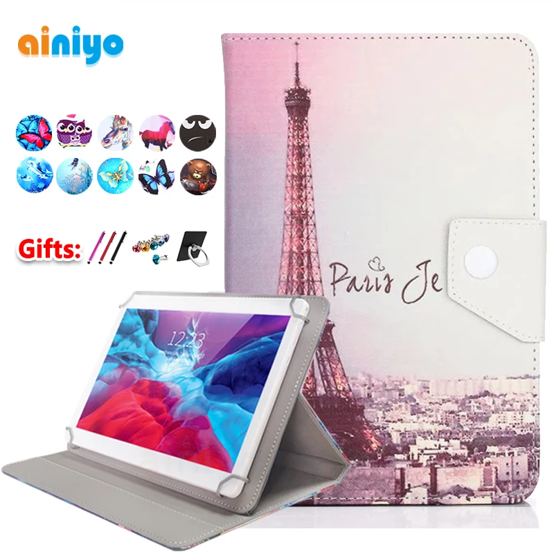 Universal para Sony Z3 Compact de 8 carcasa de cuero PU con soporte y 3 regalos - AliExpress Ordenadores y oficina