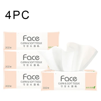 

4PC/Bag Toilet Paper Pump Paper Large 3 Layers 4 Packs Baby Available Paper Household Affordable Toilet Paper