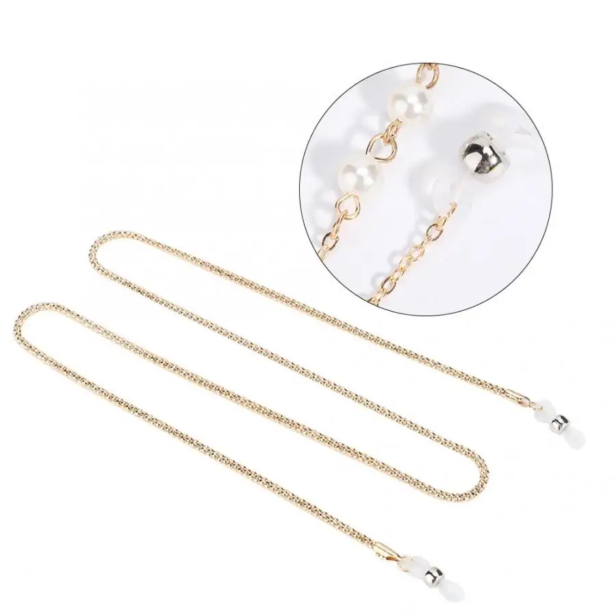 BZ1323 Glasses strap Anti-Slip Sunglasses Strap Alloy Eyeglass Glasses Chain Reading Glasses Strap Gold Eyeglass Contact Lensesl