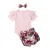 Toddler Baby Girls Clothes Sets Leopard Print Short Sleeve Romper Tops Bow Shorts Headband 3pcs Outfit Set 13