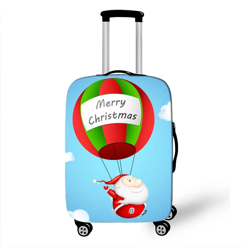 Чехол для багажа на воздушном шаре, уплотненный защитный чехол для багажа, подходит для 18-32 дюймов, эластичный чехол на колесиках - Цвет: 07  Luggage cover