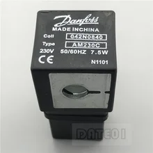 

Danfoss Solenoid Valve Refrigeration Coil 042n0840 AM230C50/60HZ EV210A 7.5W 9.5W Inner diameter 13mm H32mm