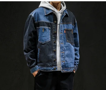 

2019 Mens Denim JacketBomber Jacket Men High Quality Cowboy Men's Jean Jacket