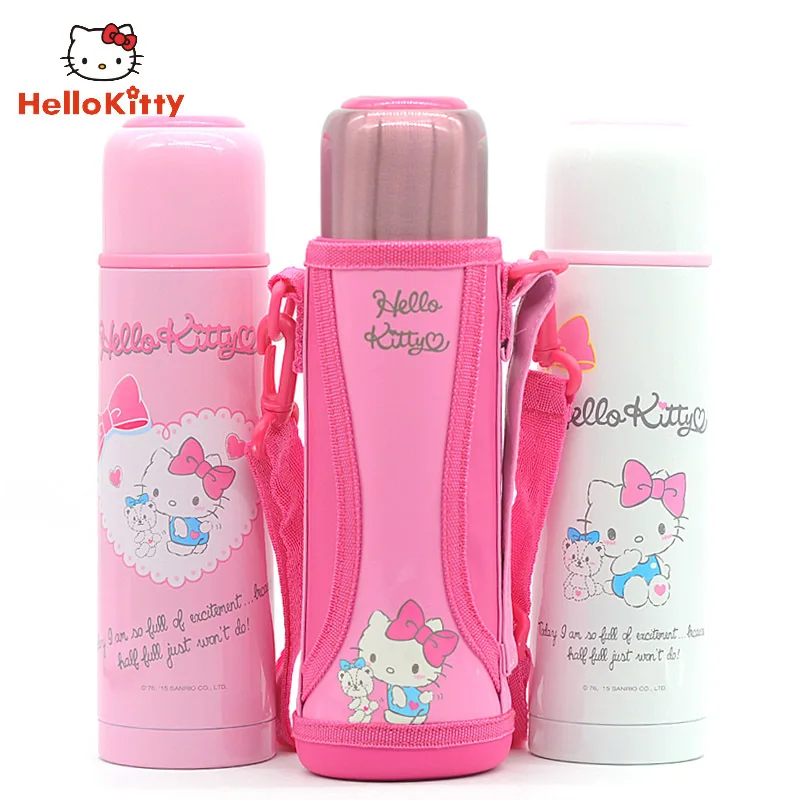 Hello kitty, Изолированная бутылка из нержавеющей стали, детский дорожный горшок, мужской студенческий стакан для воды, кувшин для маленьких девочек