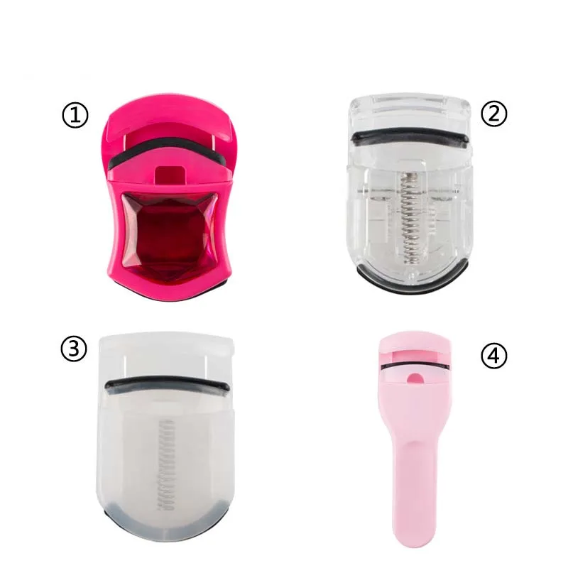 

1 Pc Mini Eyelash Curler Portable Lash Applicator Long Lasting Curl Lashes Accessories Plastic Eyelash Aplicator Makeup Tools