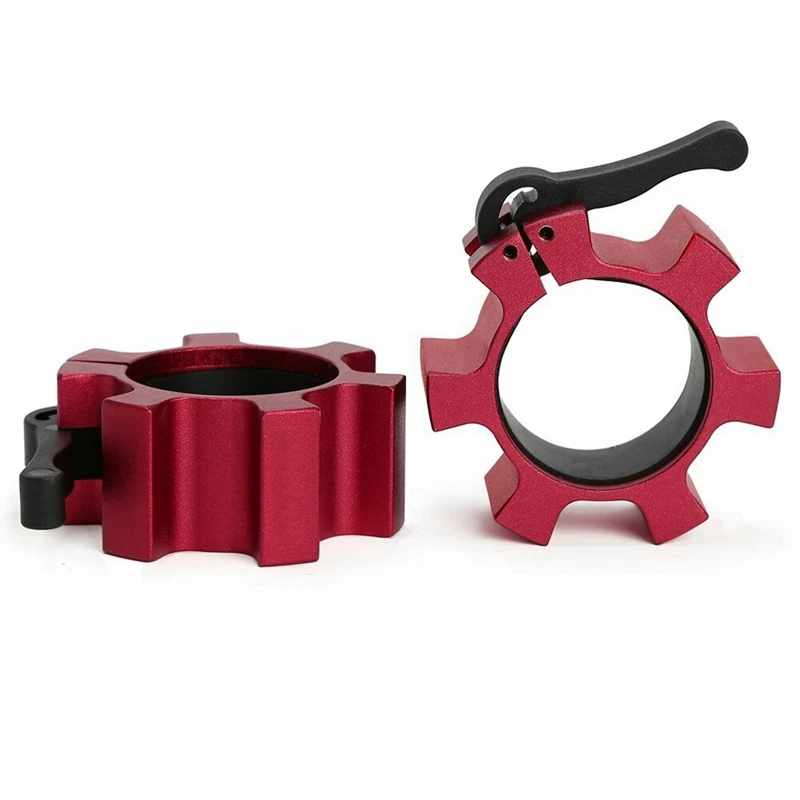 Aluminum Alloy Ao Bar Head Ob47/60/72/86 Barbell Bar Weightlifting 50Mm Barbell Buckle Lock Circlip Card Sleeve