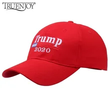 Новая модная вышитая бейсбольная Кепка Trump Snapback Кепка для женщин и мужчин Make America Great Again dad Hat cap