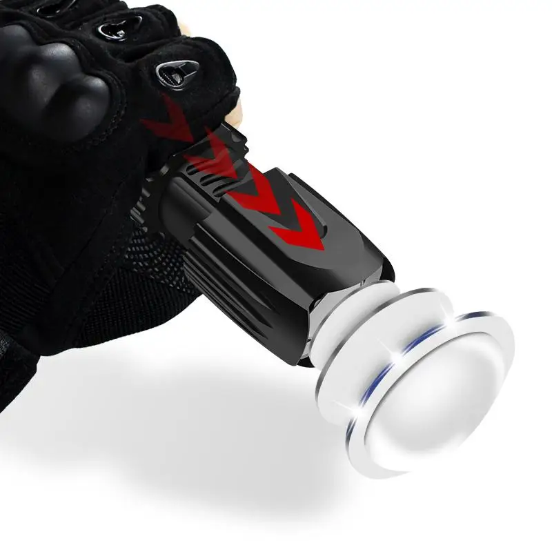 Яркий масштабируемый фонарь, водонепроницаемый, 5 режимов, регулируемый, USB, перезаряжаемый, светодиодный фонарь с XHP90