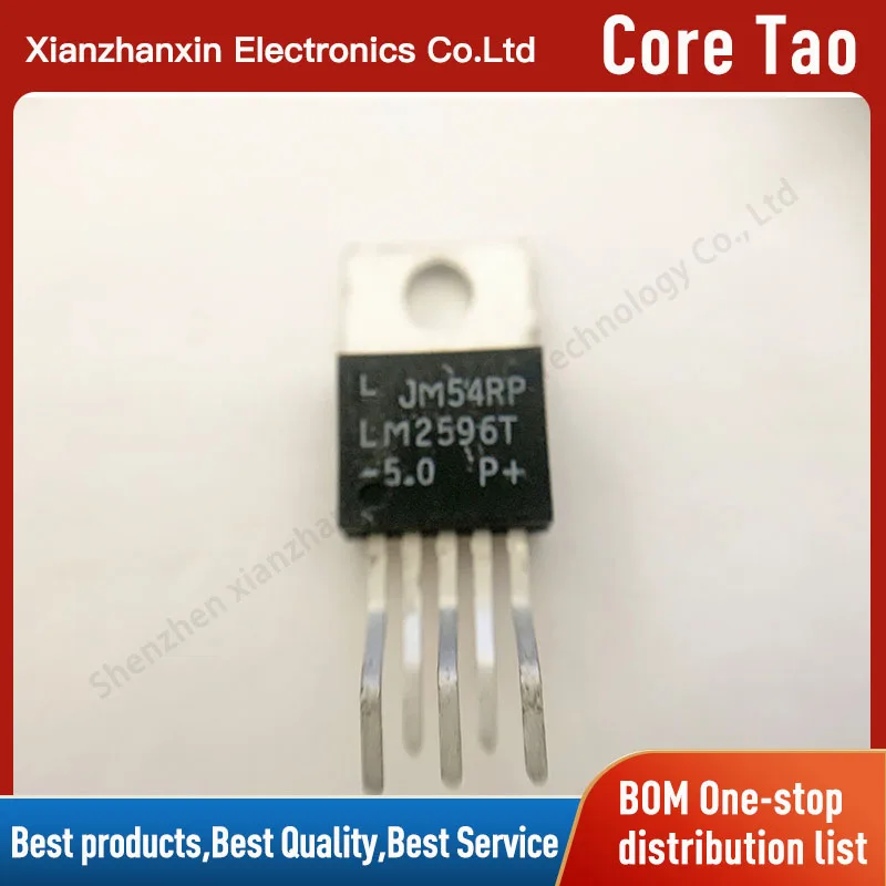 5 ~ 20 Pz/Lotto Lm2596T-5.0 Lm2596 To-220-5 Trasformatore Step-Down Di Tensione Nuovo Chip Originale