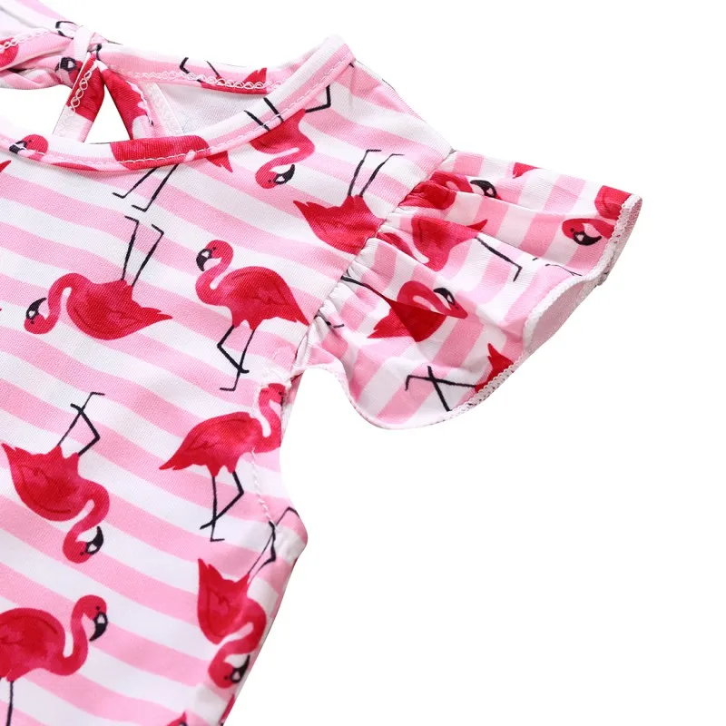 Купальный костюм для маленьких девочек; милый Кружевной Костюм с рисунком для новорожденных; бикини для малышей; одежда для купания; купальный костюм