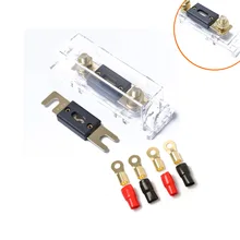 Автомобильный аудио большой размер ANL предохранитель сиденья 300A+ 150A Предохранитель* 1+ 0GA круглый терминал* 4