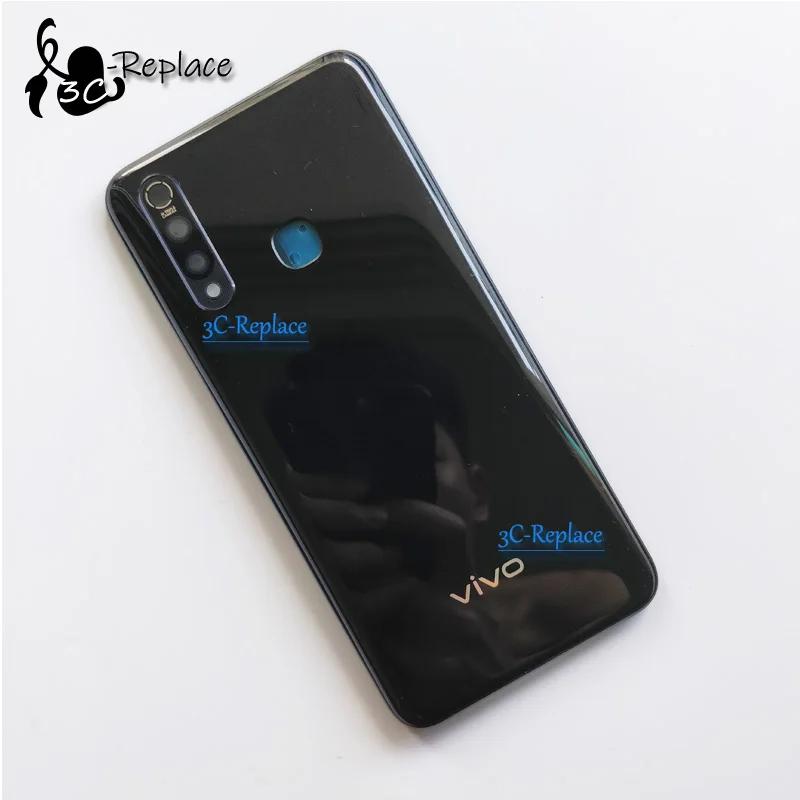 6,5" для BBK Vivo Z1 Pro/для BBK Vivo Z5x задняя крышка батарейного отсека Корпус Задняя стеклянная часть с стеклом камеры