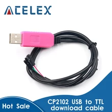 Original 1M CP2102 USB Zu UART TTL Kabel Modul 4 Pin 4 P Serial Adapter Download Kabel Modul Für win10 Für Arduino Raspberry Pi