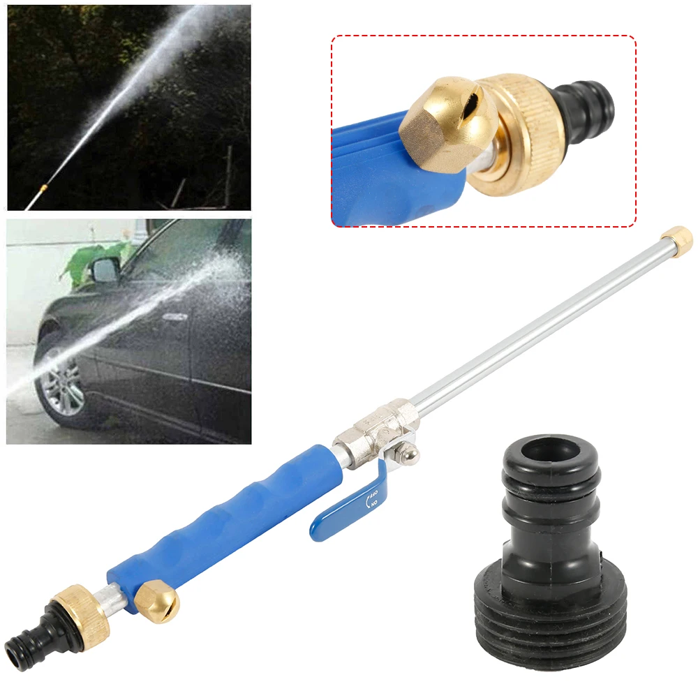 Car High Pressure Water Gun Jet Garden Washer Hose Wand Nozzle Sprayer Watering Spray Sprinkler Cleaning Tool Attachment | Автомобили и