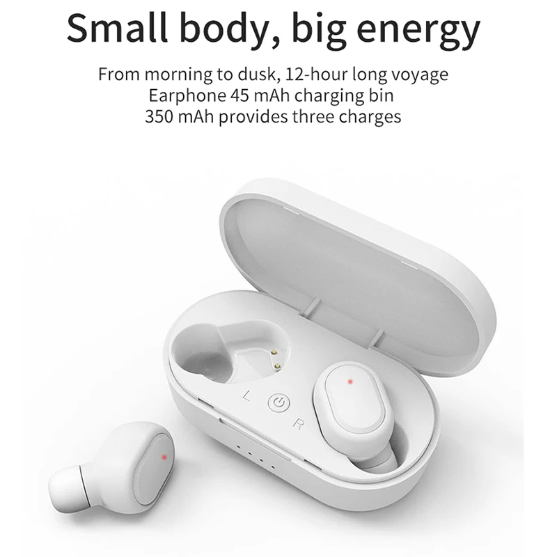 Hot New TWS Bluetooth 5 0 M1 Stereo Headset Wireless Headphones Sport Headphones for Andorid Ios