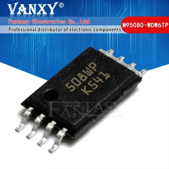 

10pcs M95080-WDW6TP TSSOP-8 508WP 95080 TSSOP M95080-WDW M95080 TSSOP MSOP8 IC