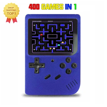 

400 IN 1 Handheld Game Player 8 Bit Retro Game Box AV Output Video Portable Game Console support 2 players